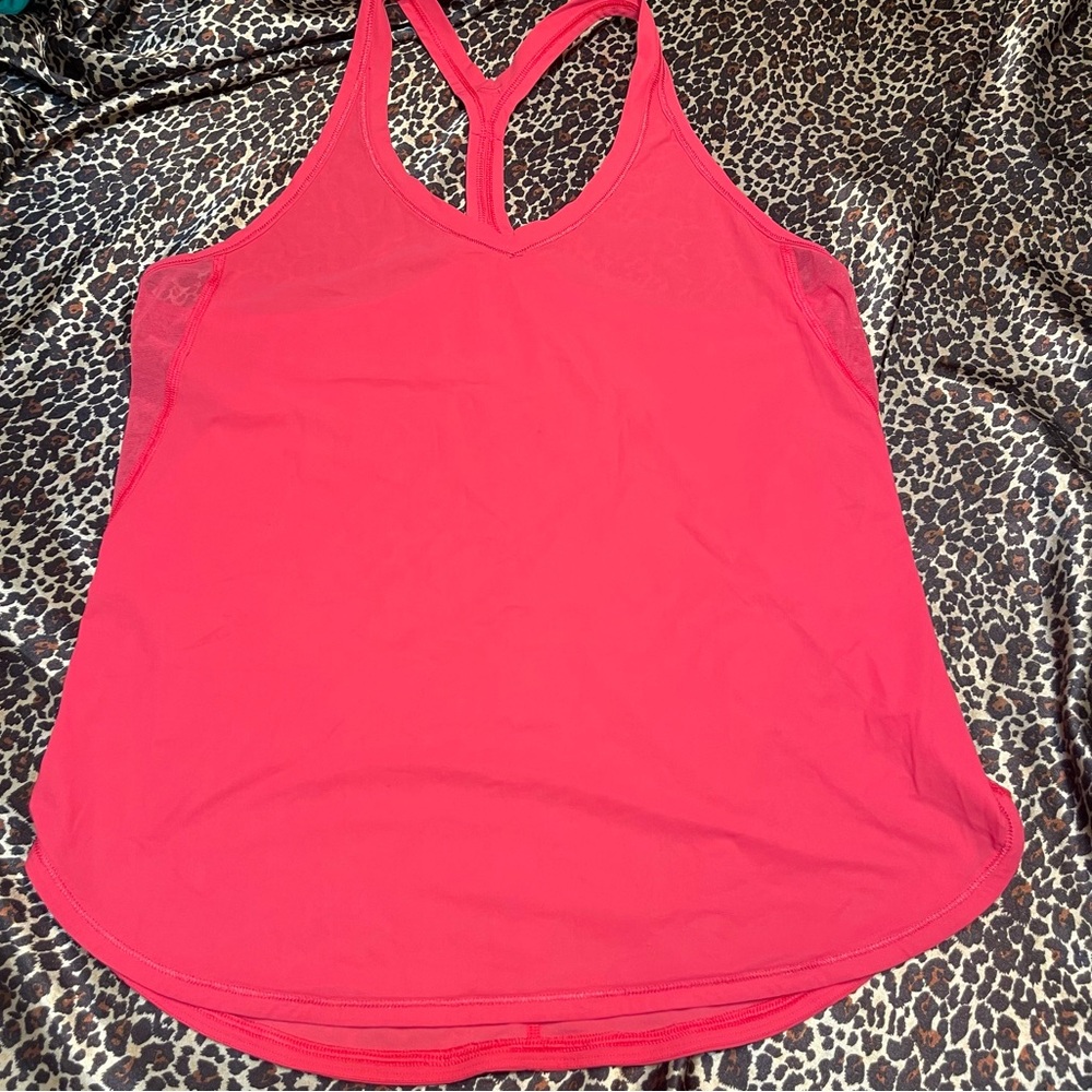Lululemon Racerback Mesh Side Tank Top